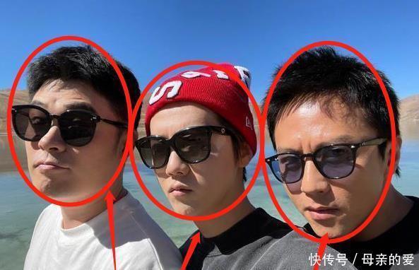 三人 邓超鹿晗陈赫再合体,三人抱一起好亲密,鹿晗的肤色却与众不同