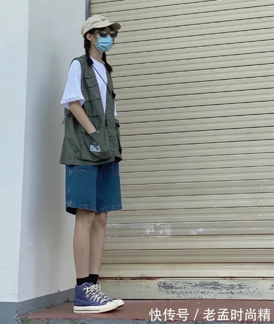 显高显瘦|穿腻了清新甜美风,不如试试时髦帅气的工装风