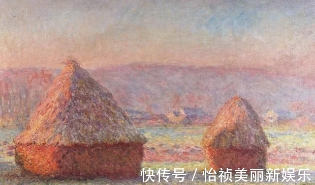 油画@他画了一堆草垛,卖了7个亿,放大5倍,专家叹服:这根本不是画