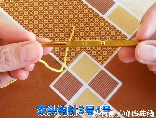 茶桌加只小毛线垫,档次提一大截,只要5分钟就钩织完