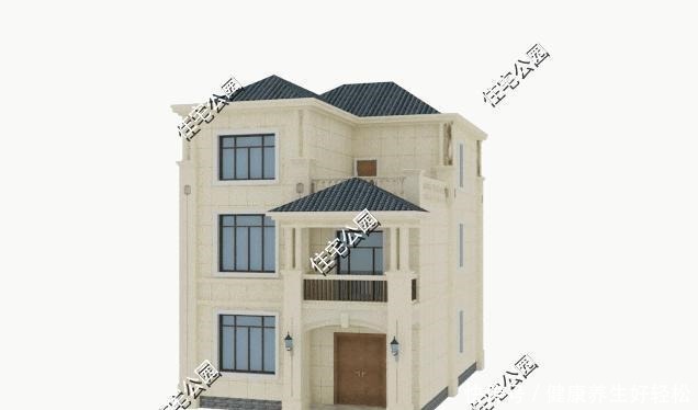 百来平|8米面宽学我这样建房，省时省力又省心，30万就能让你住新家！