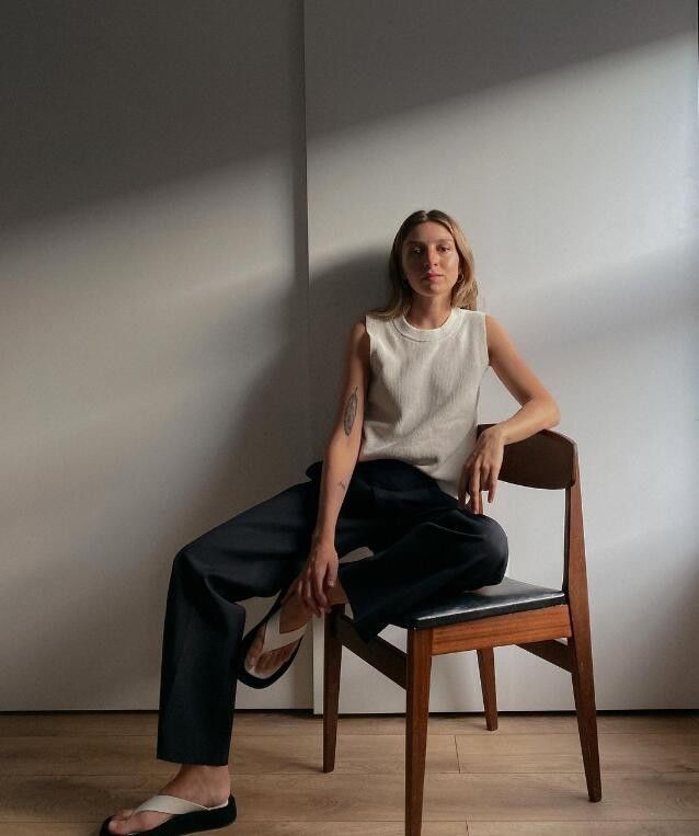 卡其色|坚持最Minimal的路线时博 但看起来却极有质感舒适而优雅