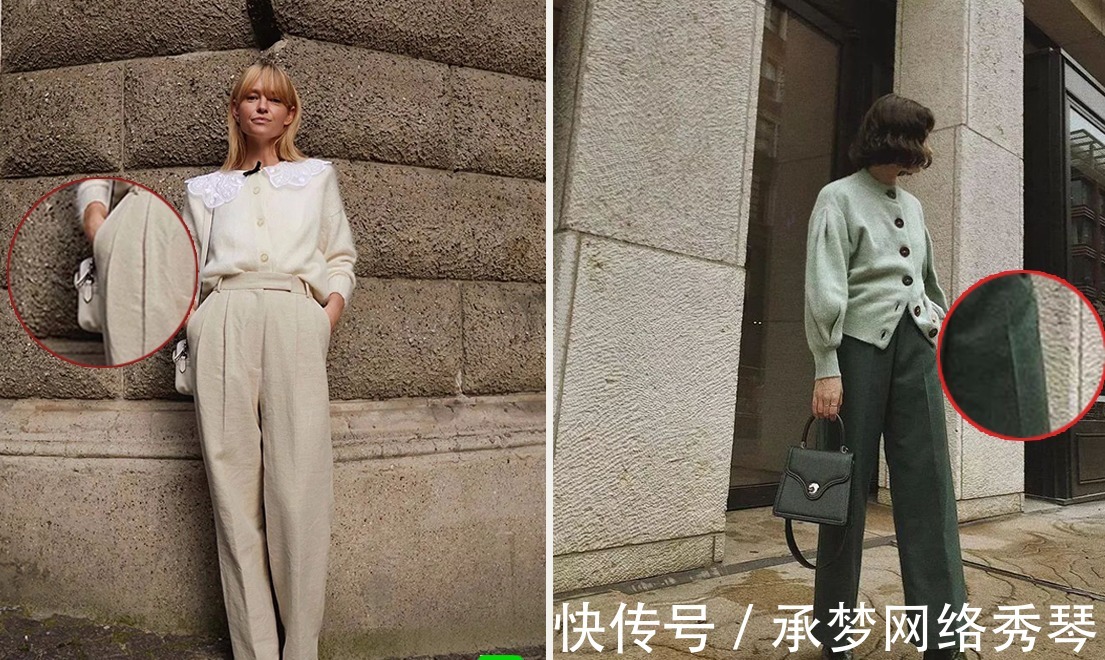 搭配 今秋穿针织开衫+阔腿裤,中年女性穿太合适!