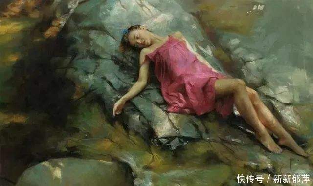 衬布#这位老画家笔下的人物身材,女人看了都羡慕!