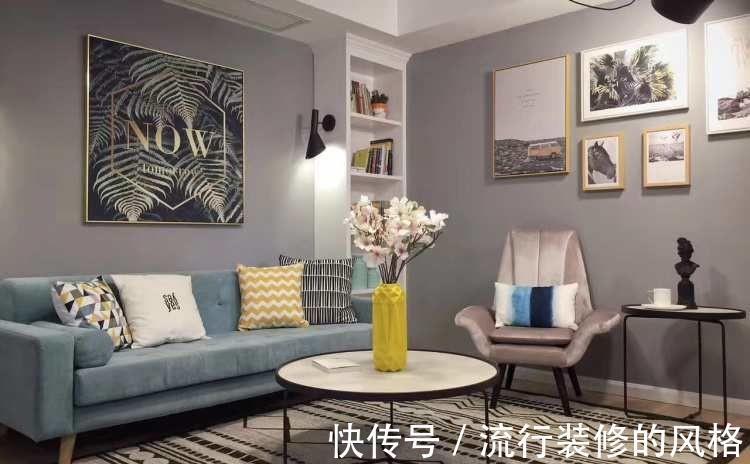 北欧|清新简约的80平北欧小家，普通但不简陋，更适合时下的年轻人
