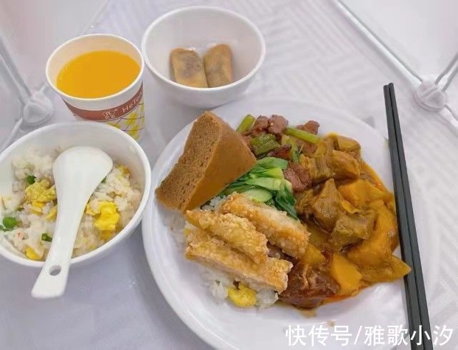 小蛋糕|北京冬奥志愿者晒“春节伙食”，堪比在家过年