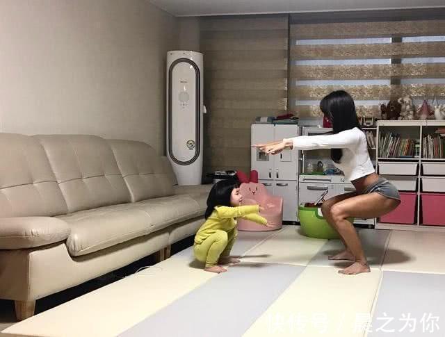 身材|韩国的健身辣妈,拥有不输明星的颜值,和一般人不具备的热辣身材