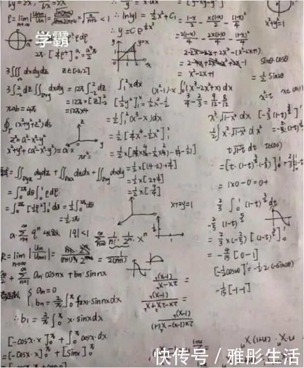 草稿|学霸的“草稿纸”走红，网友感叹：自律的孩子连草稿都这么优秀！