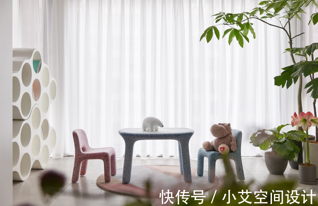 童趣|180㎡现代风软装设计,以爱筑造有童趣的家!