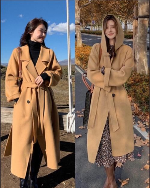 经典时髦的大地色“大衣”，教你这4种知性的穿搭，优雅显气质