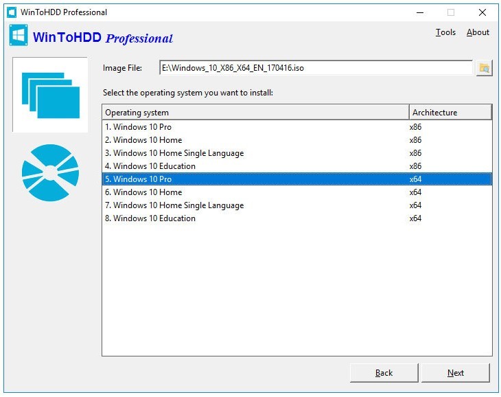WinToHDD v5.4 Enterprise/Professional/Technician