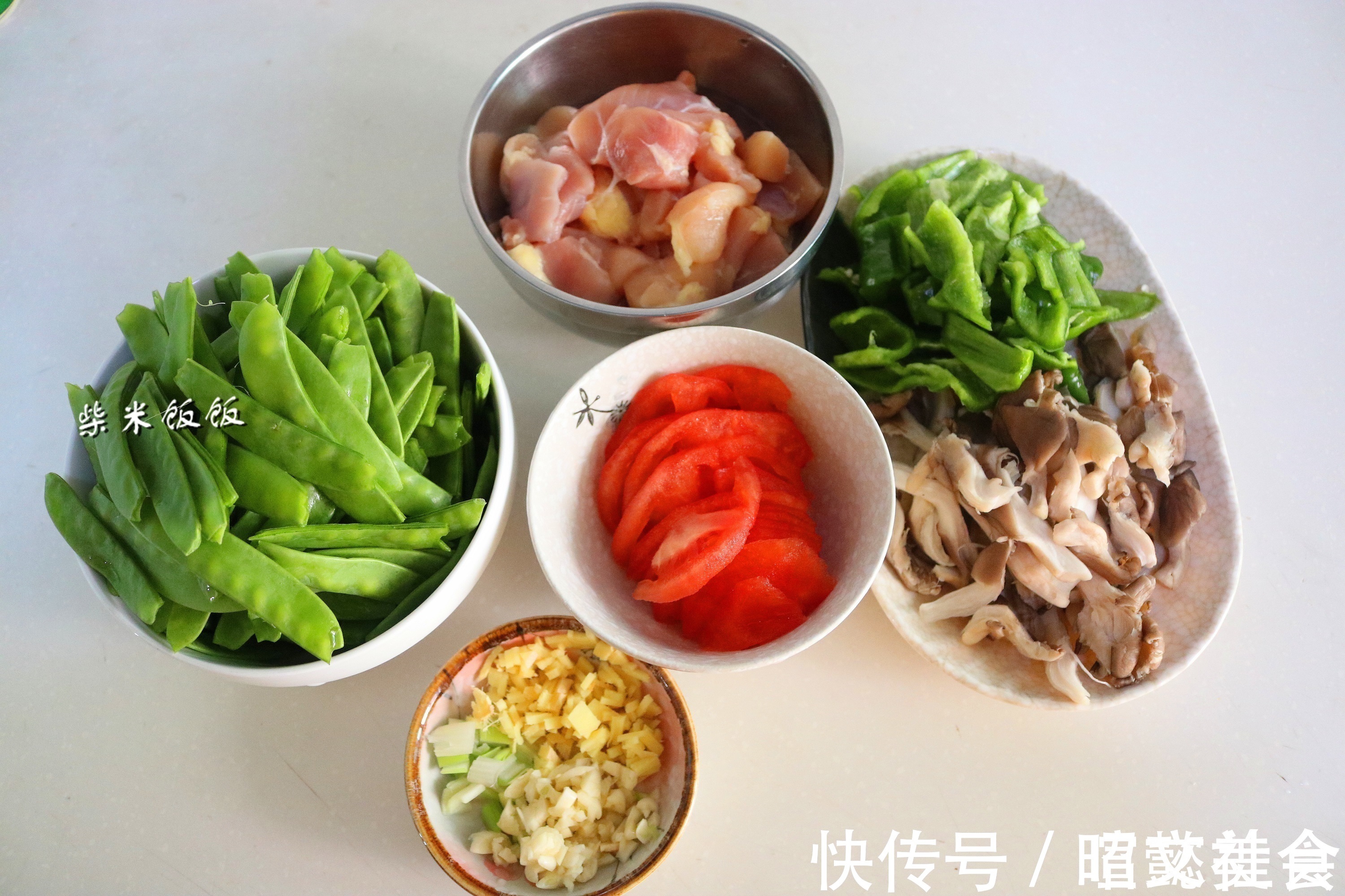 大火|我和女儿的晚餐,2个菜1个汤,30分钟上桌,全部吃光不浪费