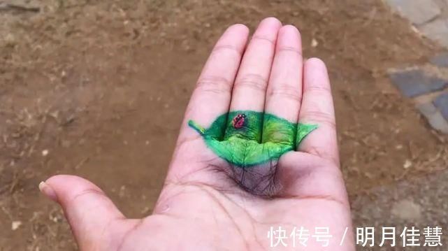 安塔奈克!手心里的3D绘画,比魔术表演还要精彩,打开手掌让人眼前一亮