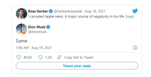 埃隆·|炮轰Apple News传递负能量，原来马斯克才是苹果最大“黑粉”