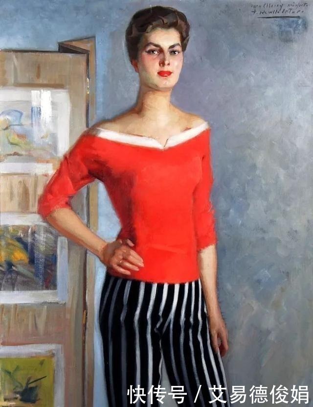 马拉加#他被指定为西班牙国王和王后的肖像画官方画师，擅长画美人