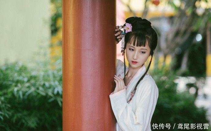 柔美|20岁师大汉服女神气质柔美哀婉,长相神似陈晓旭,拍林黛玉写真真假难辨