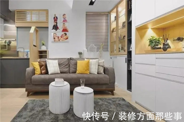 现代|52平现代风三居室空间折叠并重叠，让小户型更加舒适自在