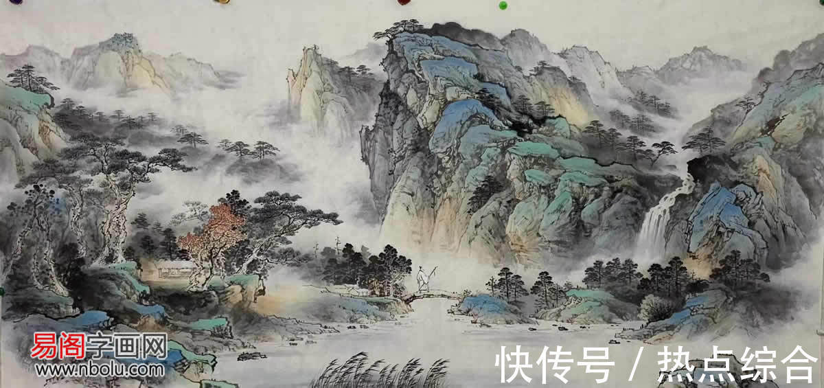 杨天佑@梁海波：师法自然，创造灵动彩墨山水