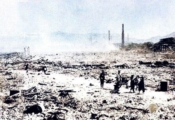 建筑物|二战上色老照片:战败之时的日本本土,为恶行所付出的代价