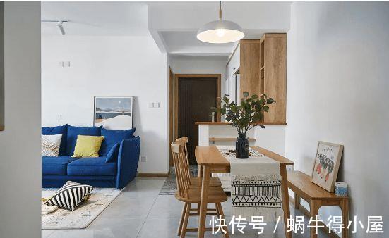 小茶几|85㎡采光0分小黑屋,完美蜕变3室2厅敞亮房!舒适的成功改造