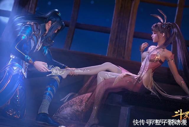 斗罗大陆|斗罗大陆:千仞雪再次现身抢风头，大长腿依然抢眼，绝对领域好评