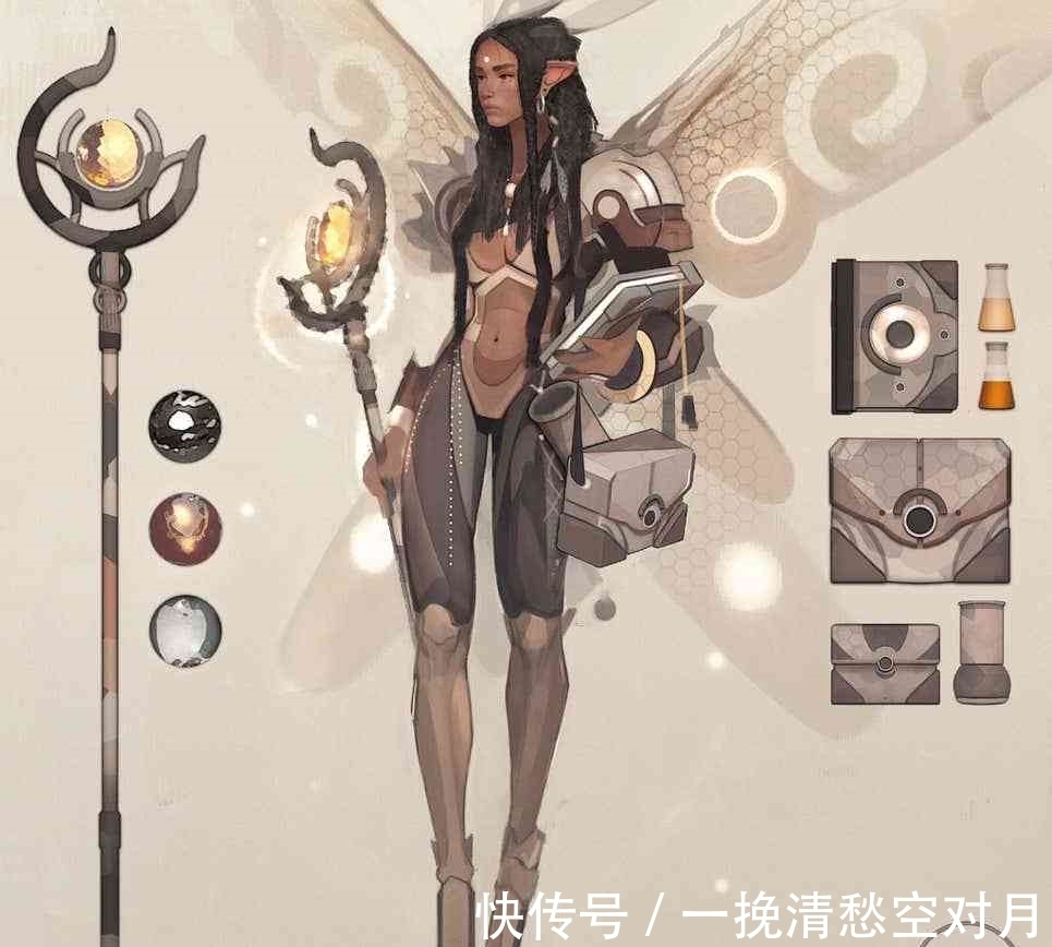 艺术&加拿大画师Shafiq Cromwell人物概念艺术欣赏