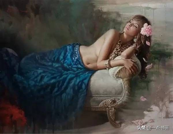 阿利安!马克·阿里安的人体油画我重复看了很多次,实在太美了