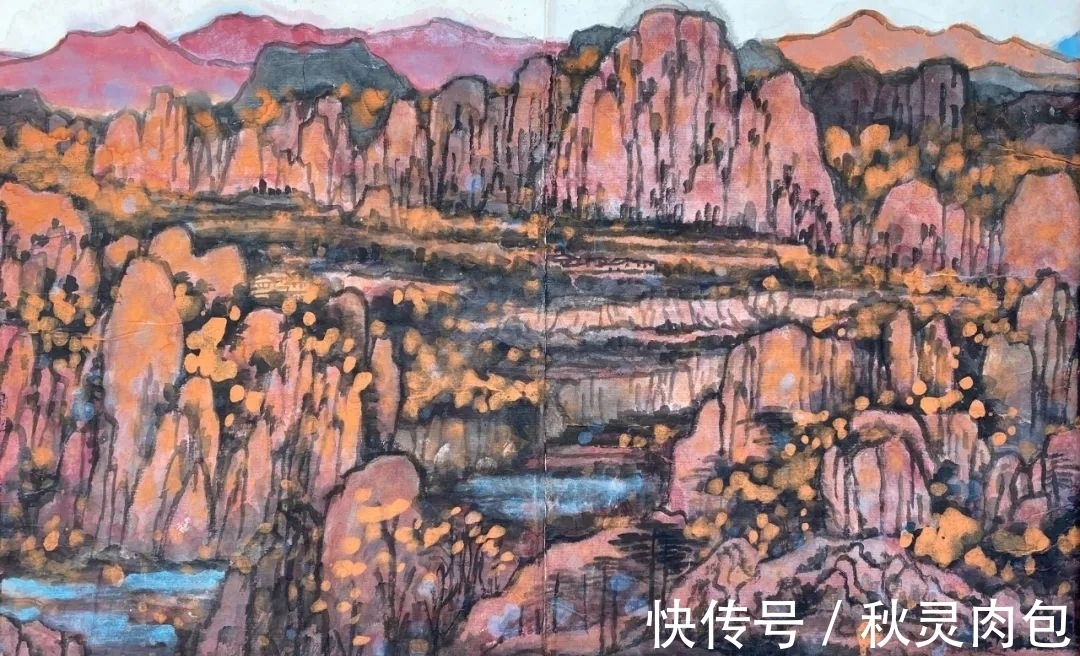 黄宾虹!水墨诗意——任海荣山水画艺术品鉴