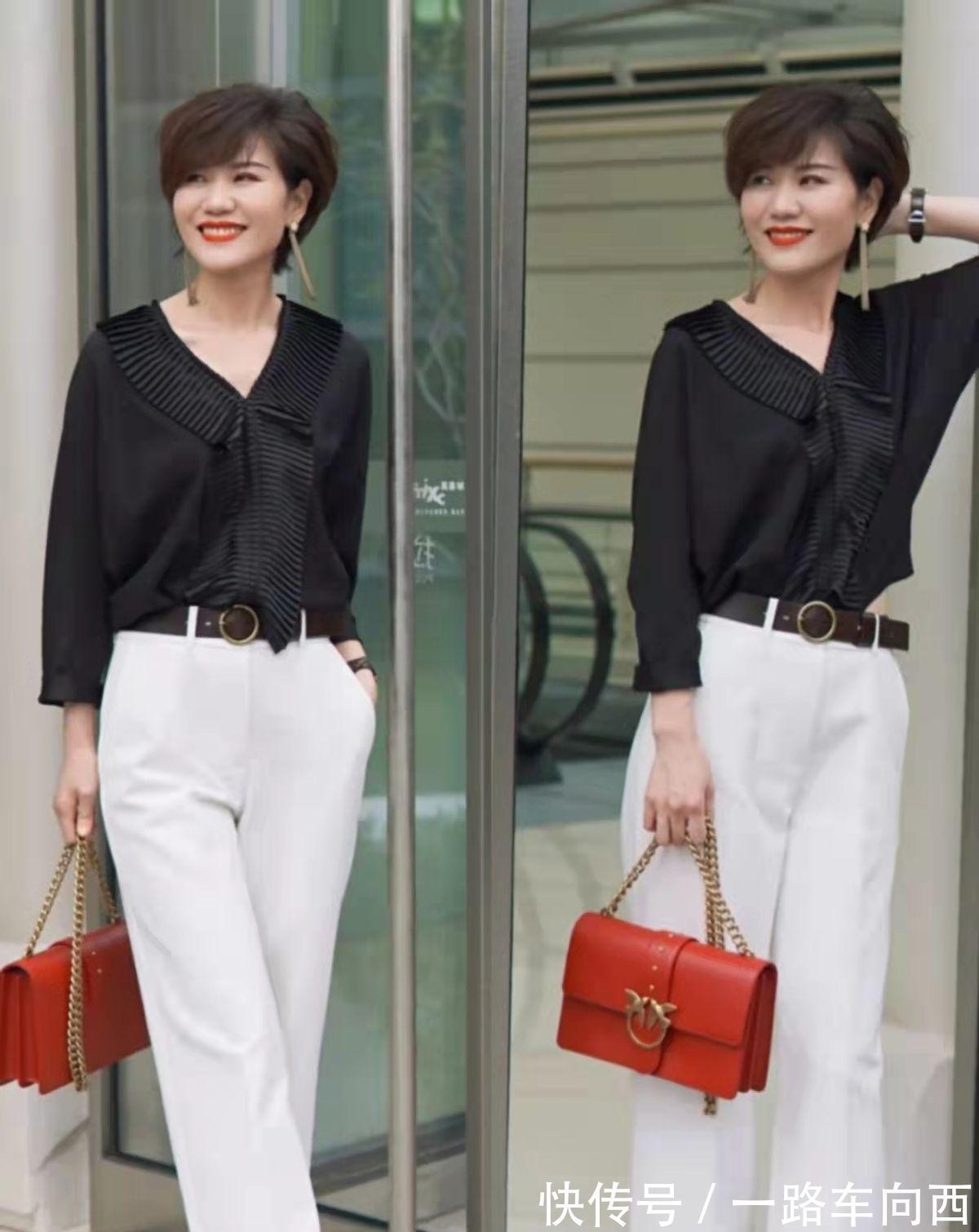 秋冬 优雅显贵的黑毛衣怎么穿?高级显气质的穿搭法,显瘦是最小的优点