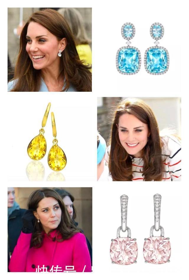 只要够美貌,品牌不重要!凯特王妃的“耳环经”,实用又优雅