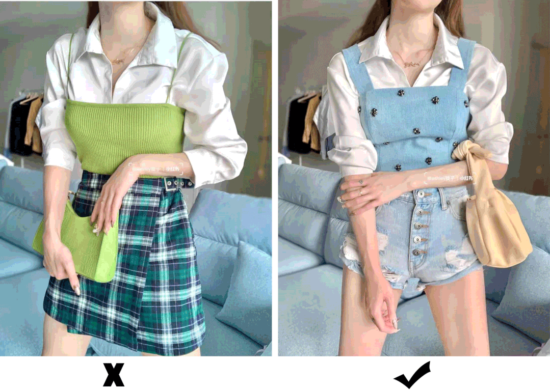 一件基础款衬衫如何穿不呆板？“一衣五穿”搭配思路