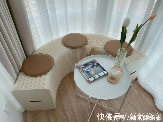 客餐厅|一个人住,怎么舒服怎么来!43㎡,麻雀虽小五脏俱全