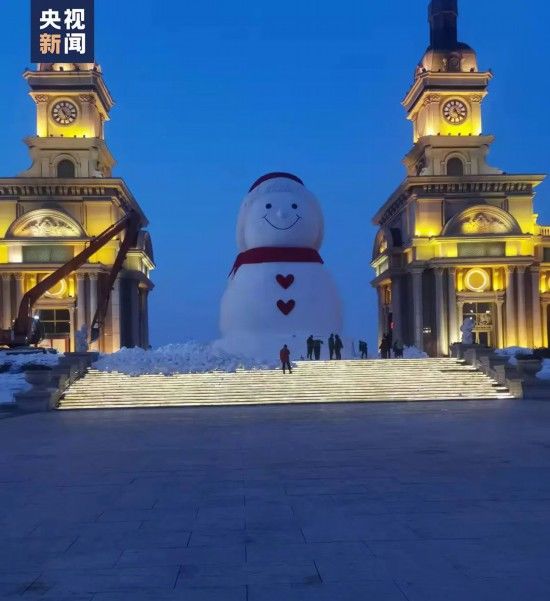 道里区园林局|全网羡慕的大雪人啥来头？官方回应了