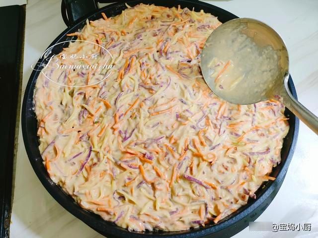 建议早餐常吃这款饼，手不沾面，简单省事又快手，有营养吃着健康