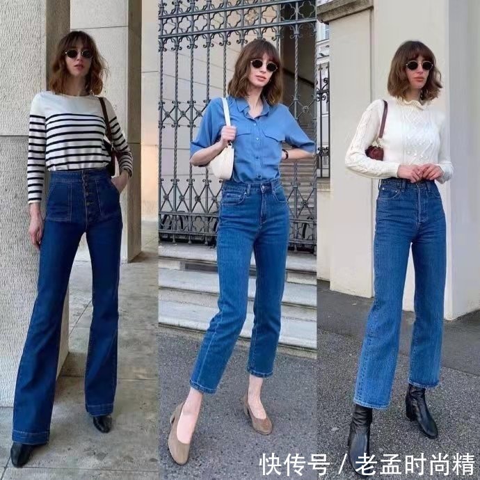牛仔裤|简简单单的牛仔单品搭配,轻松简约