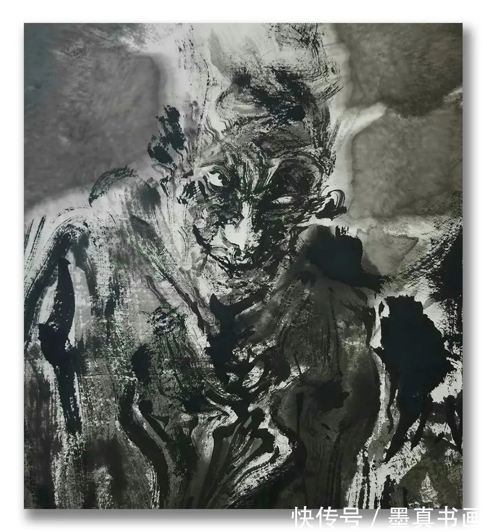 局部|《大美为真》中国当代书画名家学术邀请展—富中奇（局部）