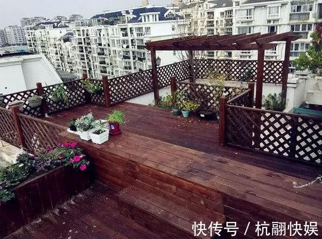 花坛|为了一个露台,老公坚持买顶楼!用20天进行大改造,原屋主后悔了