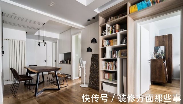 屋主家|135㎡舒适北欧风,多功能书架实用性逆天!