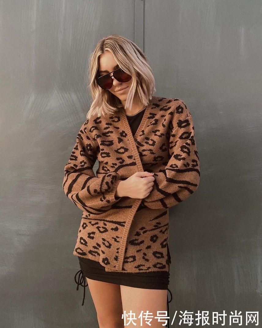 不同身材的女孩，如何买到一件「更显瘦」的针织开衫？