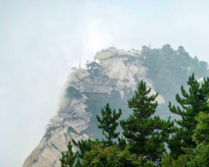 风光|自古华山一条道！险峻的华山风光无限美