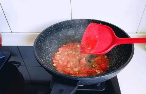 花菜|虾仁跟番茄简直就是绝配,酸酸甜甜的,下饭好吃