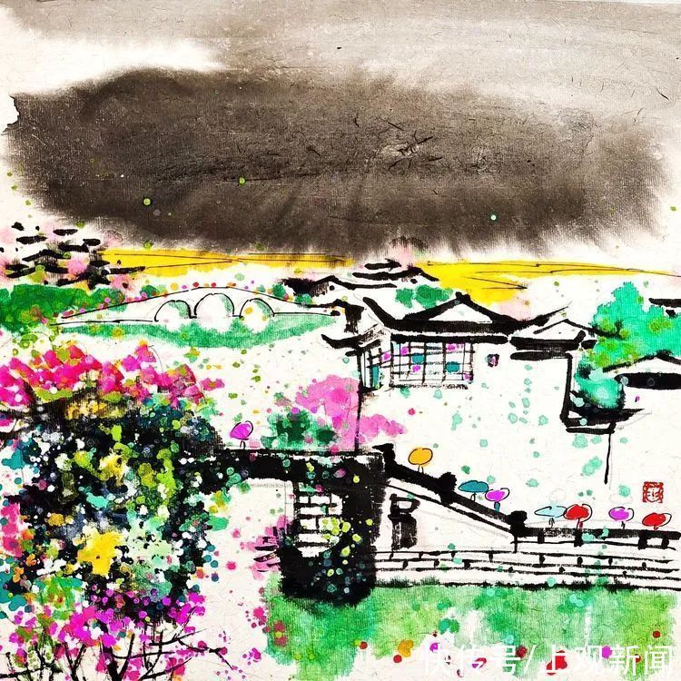 青浦@万紫千红总是春~来看青浦画家笔下的春色