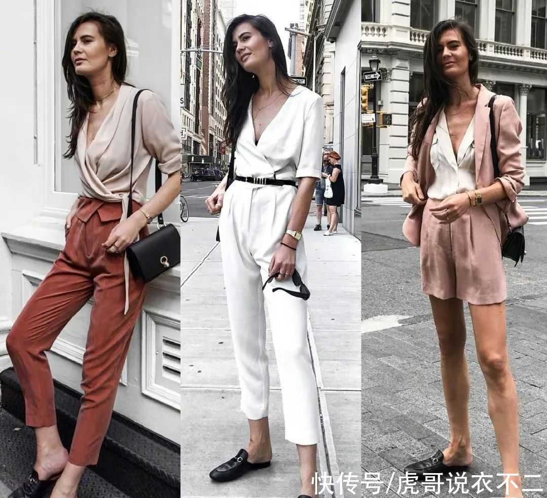 时髦精都爱的“干练简约风”，学会这4点小技巧，优雅又高级