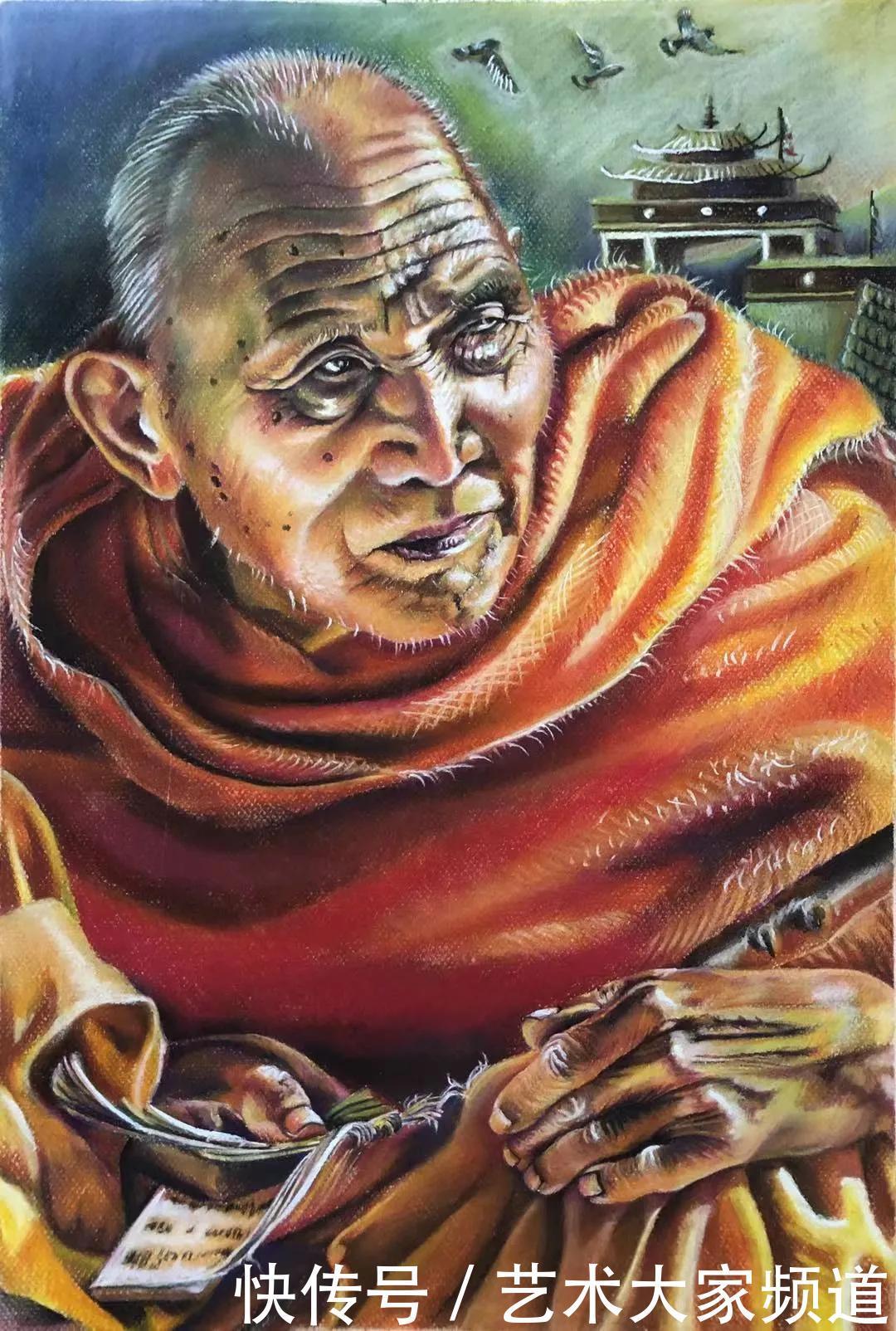 流浪者|【百年辉煌·2021最具收藏价值艺术家】赵丽作品鉴赏