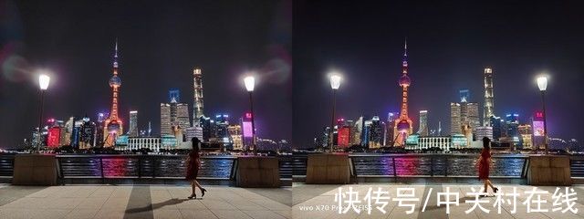 告别眩光和鬼影，vivo X70系列一键get纯净夜景