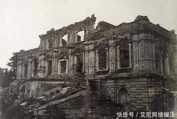 圆明园|大火后的圆明园,那时还没今天这么破败,最后一张珍贵(组图)