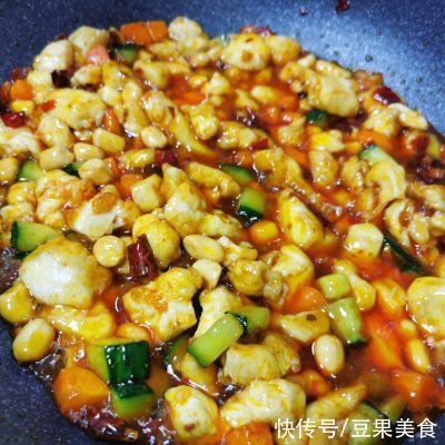 宫爆鸡丁|宫爆鸡丁简单版这样做,隔壁小孩都馋哭了