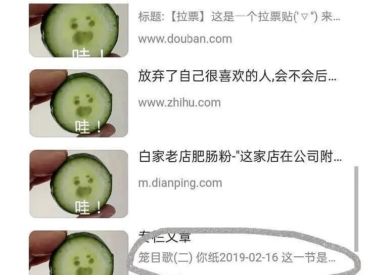 胡瓜表情包什么意思 胡瓜表情包什么意思