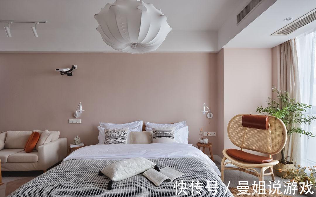 北欧风|用浅色粉刷空间,打造北欧风情一居室,温暖又治愈人心