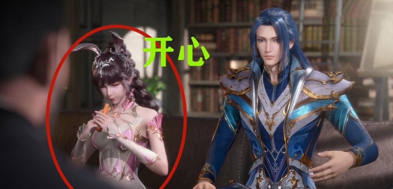 唐三|养活小舞只需一根胡萝卜，唐三拿捏得很到位，漫迷直呼太配了